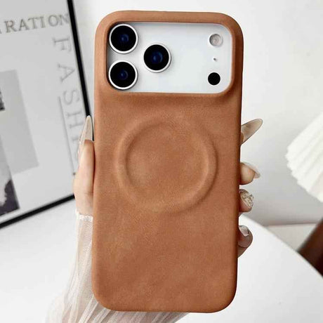 Skin Feel Sheepskin MagSafe Magnetic Phone Case