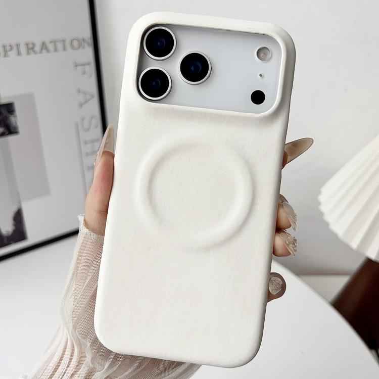 Skin Feel Sheepskin MagSafe Magnetic Phone Case