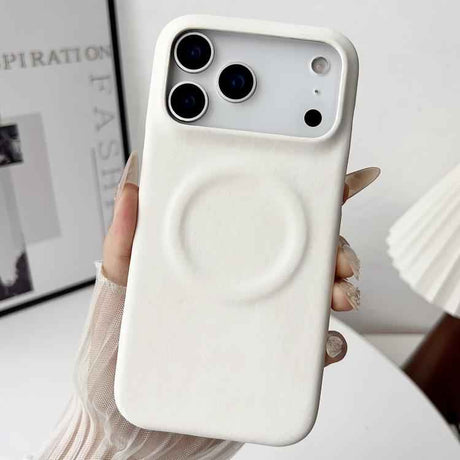 Skin Feel Sheepskin MagSafe Magnetic Phone Case