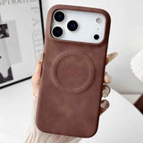 Skin Feel Sheepskin MagSafe Magnetic Phone Case