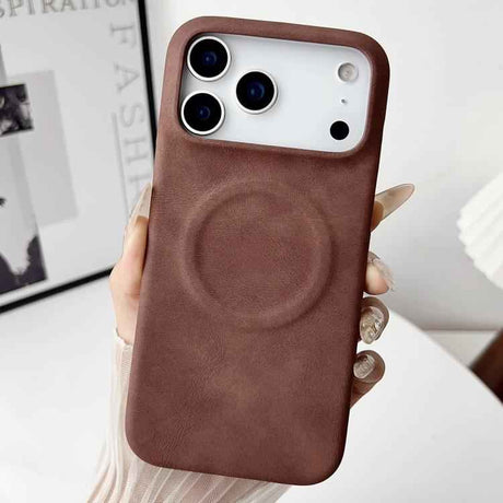 Skin Feel Sheepskin MagSafe Magnetic Phone Case