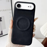 Skin Feel Sheepskin MagSafe Magnetic Phone Case