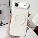 Skin Feel Sheepskin MagSafe Magnetic Phone Case