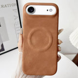 Skin Feel Sheepskin MagSafe Magnetic Phone Case