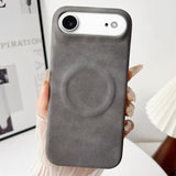 Skin Feel Sheepskin MagSafe Magnetic Phone Case