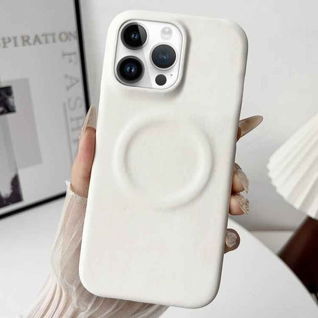 Skin Feel Sheepskin MagSafe Magnetic Phone Case
