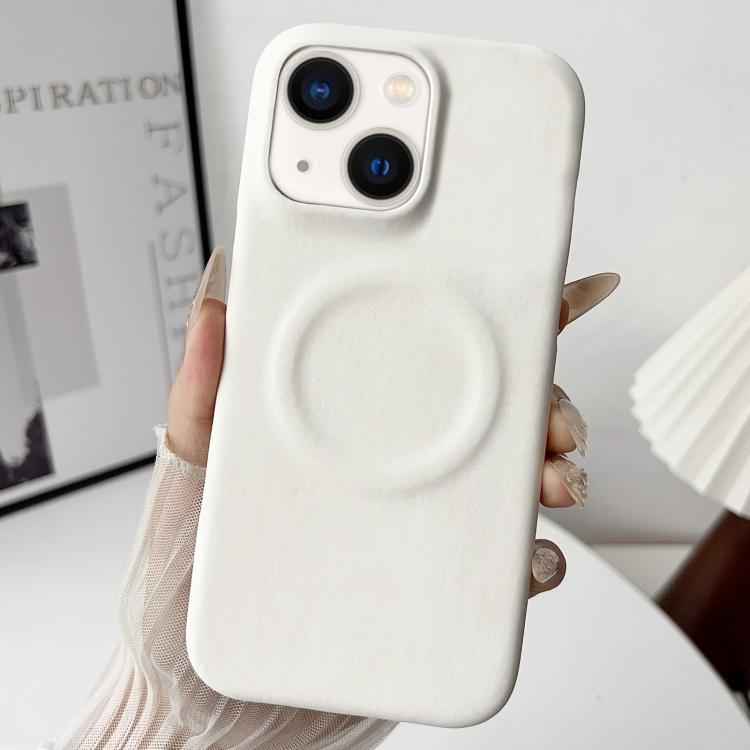 Skin Feel Sheepskin MagSafe Magnetic Phone Case
