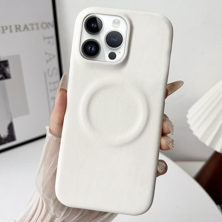 Skin Feel Sheepskin MagSafe Magnetic Phone Case