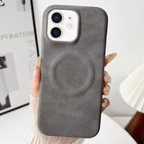 Skin Feel Sheepskin MagSafe Magnetic Phone Case