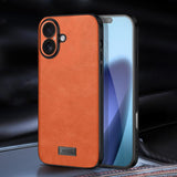 SULADA Shockproof TPU Hybrid Handmade Leather Phone Case