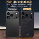 SULADA Shockproof TPU Hybrid Handmade Leather Phone Case