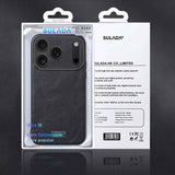 SULADA Shockproof TPU Hybrid Handmade Leather Phone Case