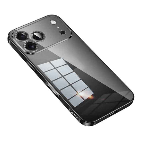 SULADA Shine Through Series Plating TPU Transparent Phone Case