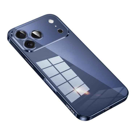SULADA Shine Through Series Plating TPU Transparent Phone Case