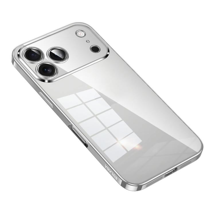 SULADA Transparent Phone Case - Shine Through Series Plating TPU Design