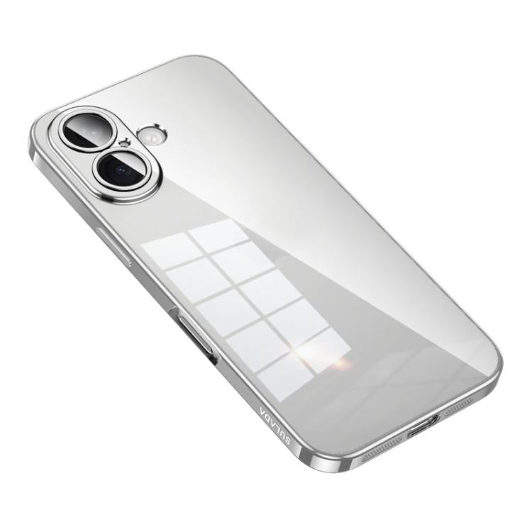 SULADA Transparent Phone Case - Shine Through Series Plating TPU Design