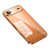 SULADA Transparent Phone Case - Shine Through Series Plating TPU Design