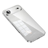 SULADA Transparent Phone Case - Shine Through Series Plating TPU Design