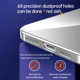 SULADA Transparent Phone Case - Shine Through Series Plating TPU Design