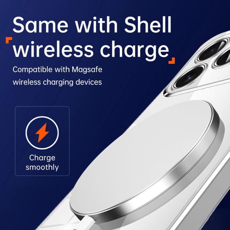 SULADA Transparent Phone Case - Shine Through Series Plating TPU Design