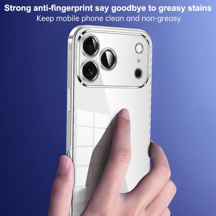 SULADA Transparent Phone Case - Shine Through Series Plating TPU Design