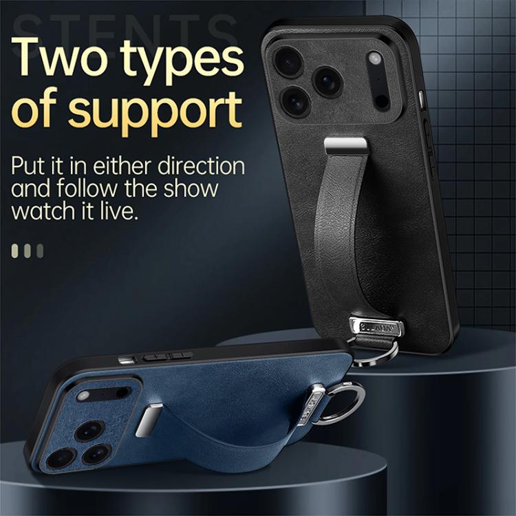 SULADA Tide Cool Series PC Hybrid Leather Texture Skin Feel Phone Case