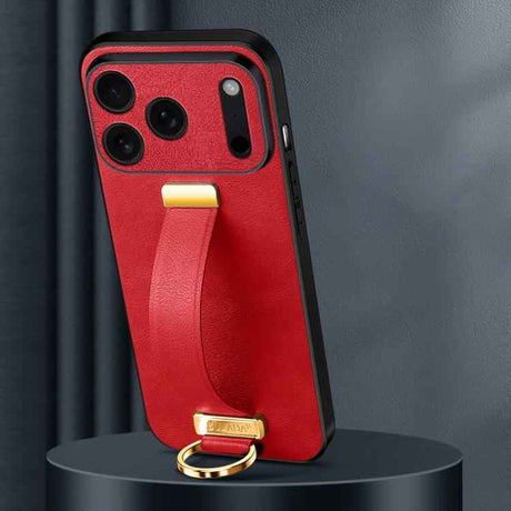 SULADA Tide Cool Series PC Hybrid Leather Texture Skin Feel Phone Case