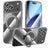 SULADA Electroplated Transparent MagSafe Holder Phone Case