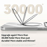 SULADA Electroplated Transparent MagSafe Holder Phone Case