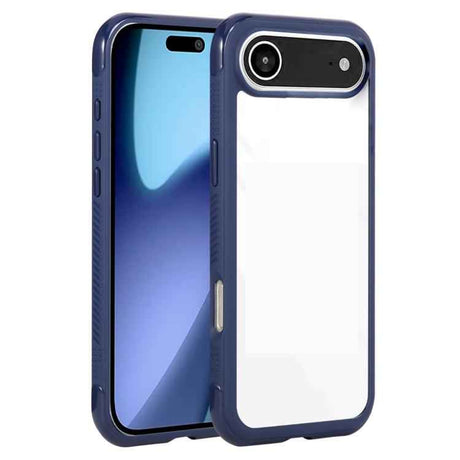 Solid Color Edge Transparency Acrylic TPU Phone Case