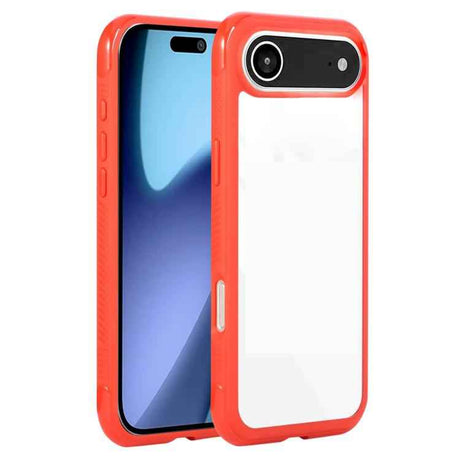 Solid Color Edge Transparency Acrylic TPU Phone Case