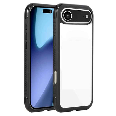 Solid Color Edge Transparency Acrylic TPU Phone Case