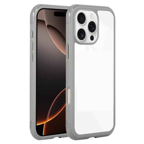 Solid Color Edge Transparency Acrylic TPU Phone Case