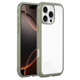 Solid Color Edge Transparency Acrylic TPU Phone Case
