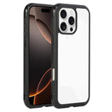 Solid Color Edge Transparency Acrylic TPU Phone Case