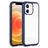 Solid Color Edge Transparency Acrylic TPU Phone Case