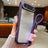 Solid Color Edge Transparency Acrylic TPU Phone Case with Wrist Strap