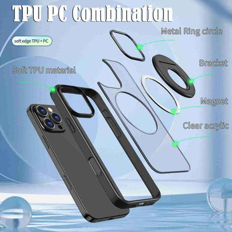 Rotating Ring Magnetic Holder Phone Case