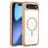 Solid Color Edge Transparency MagSafe Magnetic Phone Case