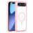 Solid Color Edge Transparency MagSafe Magnetic Phone Case