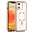 Solid Color Edge Transparency MagSafe Magnetic Phone Case