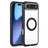 Solid Color Edge Transparency Rotation Holder MagSafe Phone Case