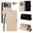 Litchi Texture RFID Blocking 3-Card Wallet Leather Phone Case