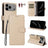 Litchi Texture RFID Blocking 3-Card Wallet Leather Phone Case