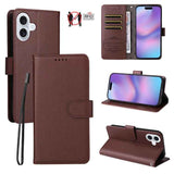 Litchi Texture RFID Blocking 3-Card Wallet Leather Phone Case