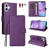 Litchi Texture RFID Blocking 3-Card Wallet Leather Phone Case