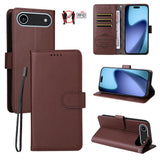 Litchi Texture RFID Blocking 3-Card Wallet Leather Phone Case