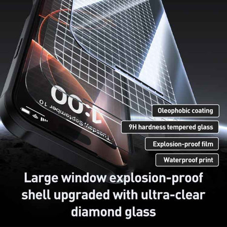 Double-sided Plastic Glass Phone Protective Case