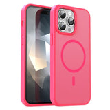 Fanying Series PC Hybrid TPU Translucent Frosted MagSafe Phone Case