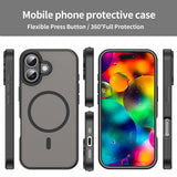 Fanying Series PC Hybrid TPU Translucent Frosted MagSafe Phone Case